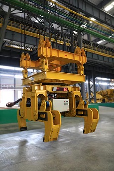 水平液压扁锭吊具